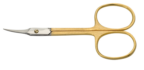 Metzger ножницы для кожи cs-795-hg (cvd) изогнутые+ (а)